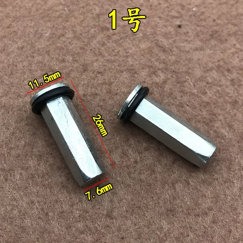 2pcs For Ford Focus Front and Rear License Plate Fixing Screw Base Nut Iron Pull Rivet Expansion Buckle Clip