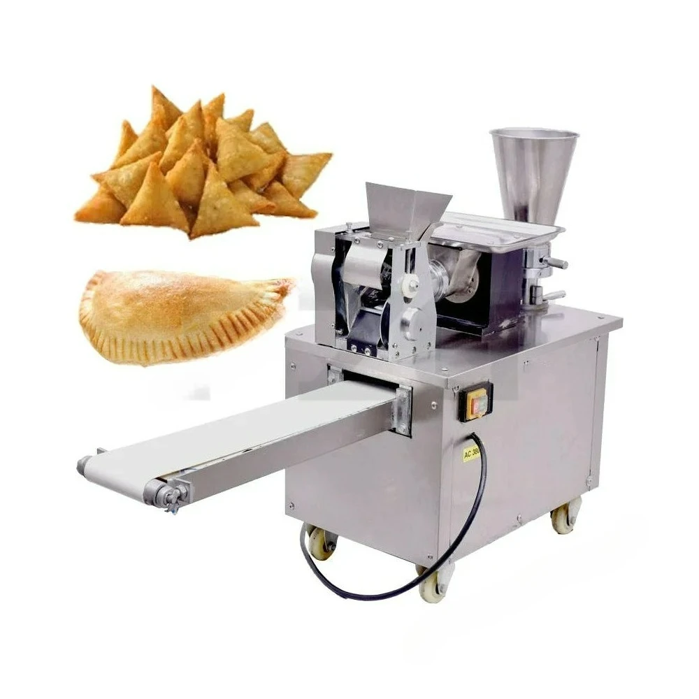 

Customizable 110V 220V Automatic Dumpling Gyoza Machine Russia Ravioli Pierogi Pelmeni Empanada Samosa Making Machine