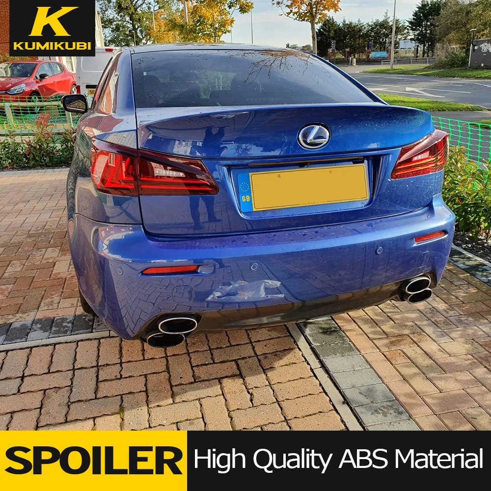 

Pre-Painted Trunk Spoiler Compatible with 2006-2013 Lexus IS250 350 is-F, WALD Style ABS Trunk Boot Lip Wing Deck Lid Available