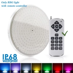 Lampe de piscine à LED 18W en résine, spot de piscine AC12V, couleur RVB PAR 56, budgétaire + FB, Syns.info à distance