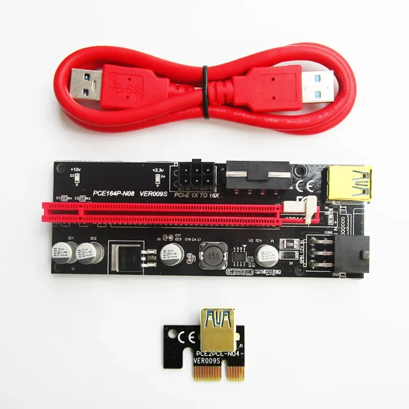 Кабель-удлинитель PCI-E, USB 3,0, PCIE1X на 16X