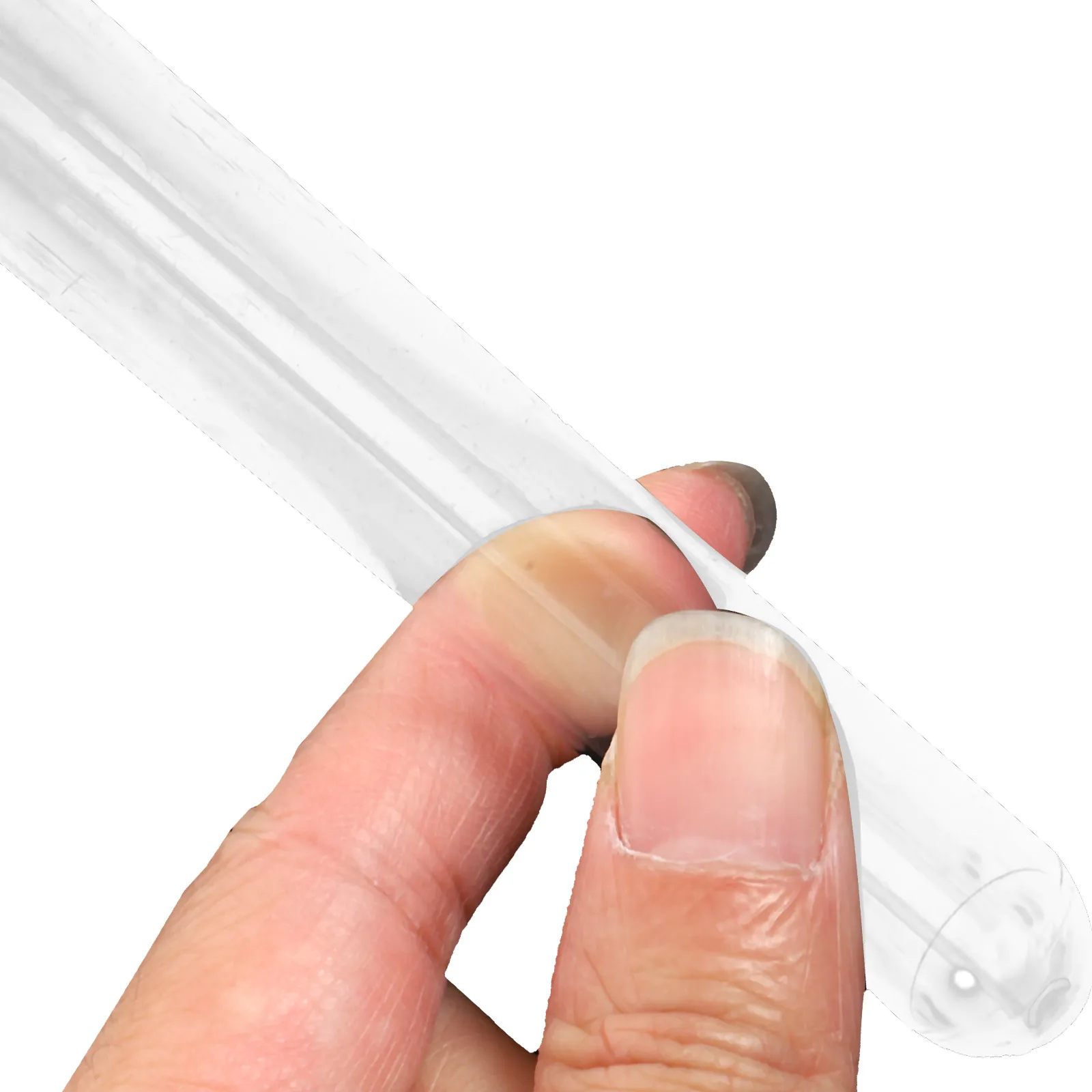 

10 Pcs Plastic Test Tube Tubes Propagation Transparent Scientific Bulk Hard Child