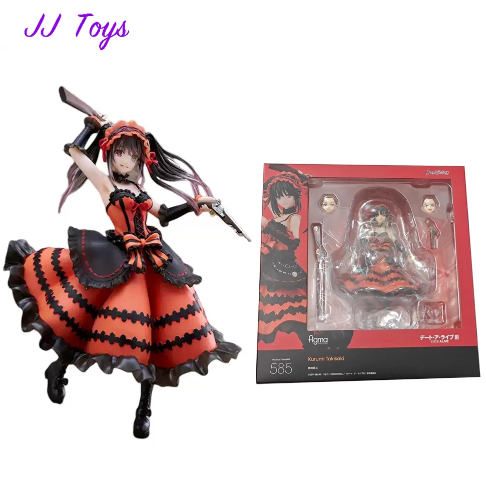 

15cm Date A Live Anime Figures Movable Kurumi Tokisaki Action Figure Statue Model Doll Collection Toys Gifts