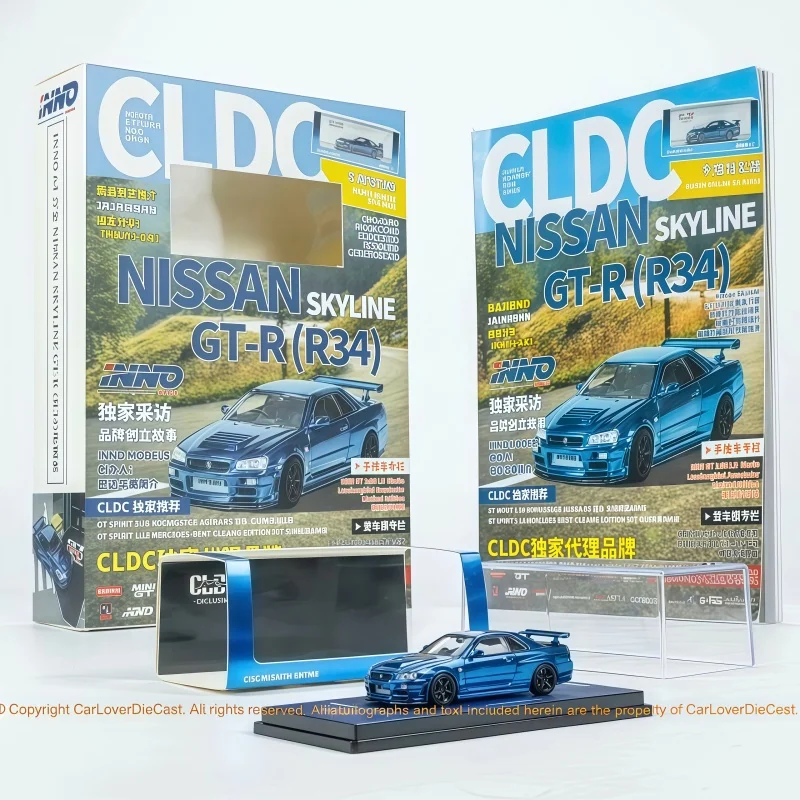 1-64-r34-blue-carbon-911gt3-clear-varnish-nissan-z-wine-red-f1-racing-car-alloy-die-casting-miniature-simulation-car-model