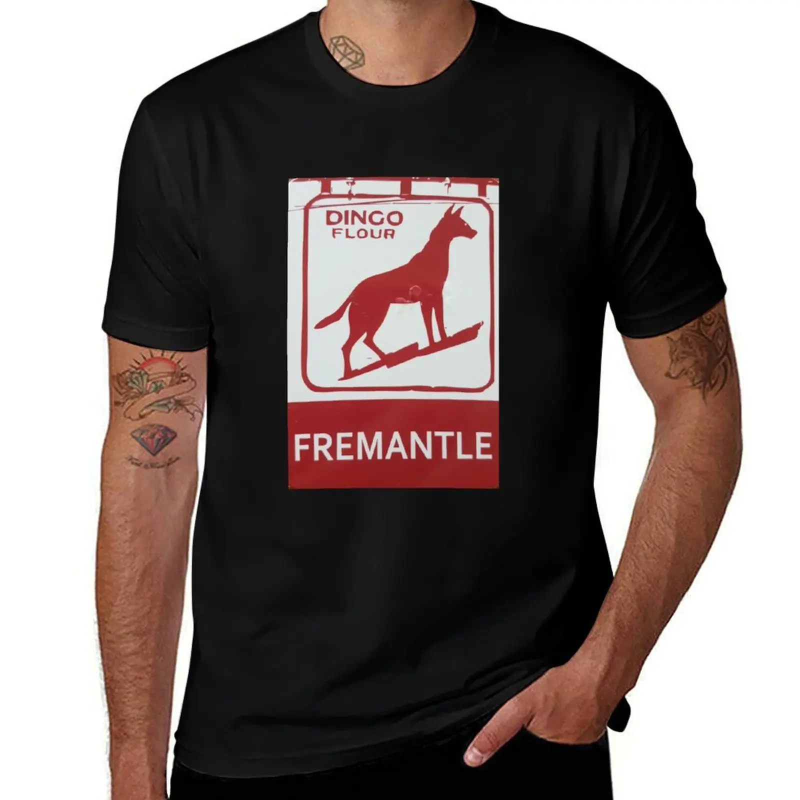 Dingo flour Fremantle T-Shirt Christmas Theme Tee Top