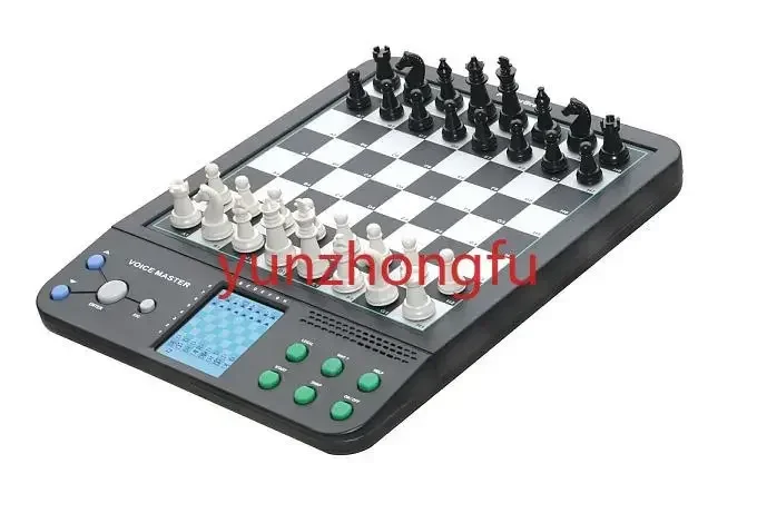 Beginners chess computer electronic board with talking English Germany magnetic  pieces Self Teaching Program