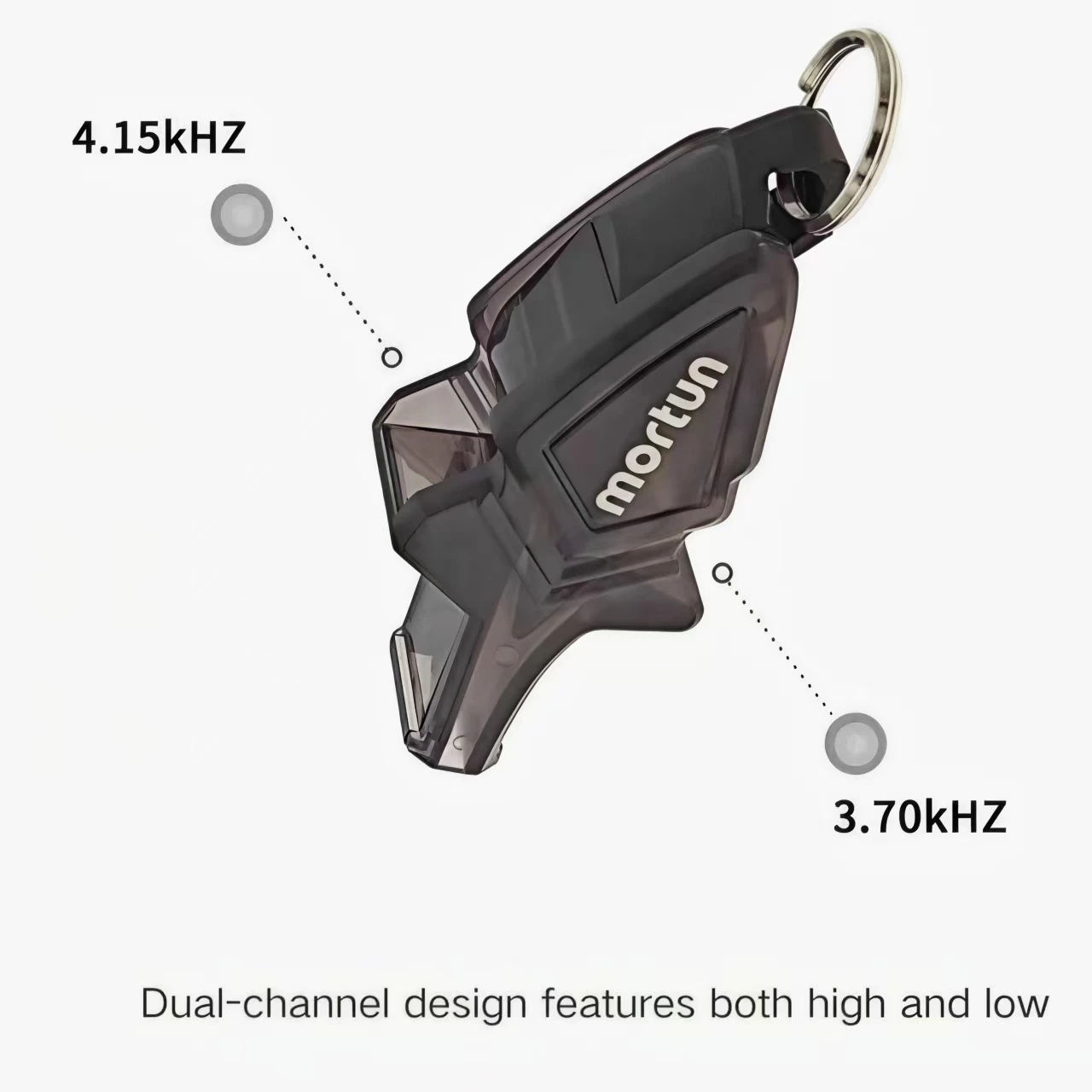 New Style Dolphin Whistle Double Air Design High & Low Sound Basketball Football Referee Sports Teacher Coach High Pitch Whistle