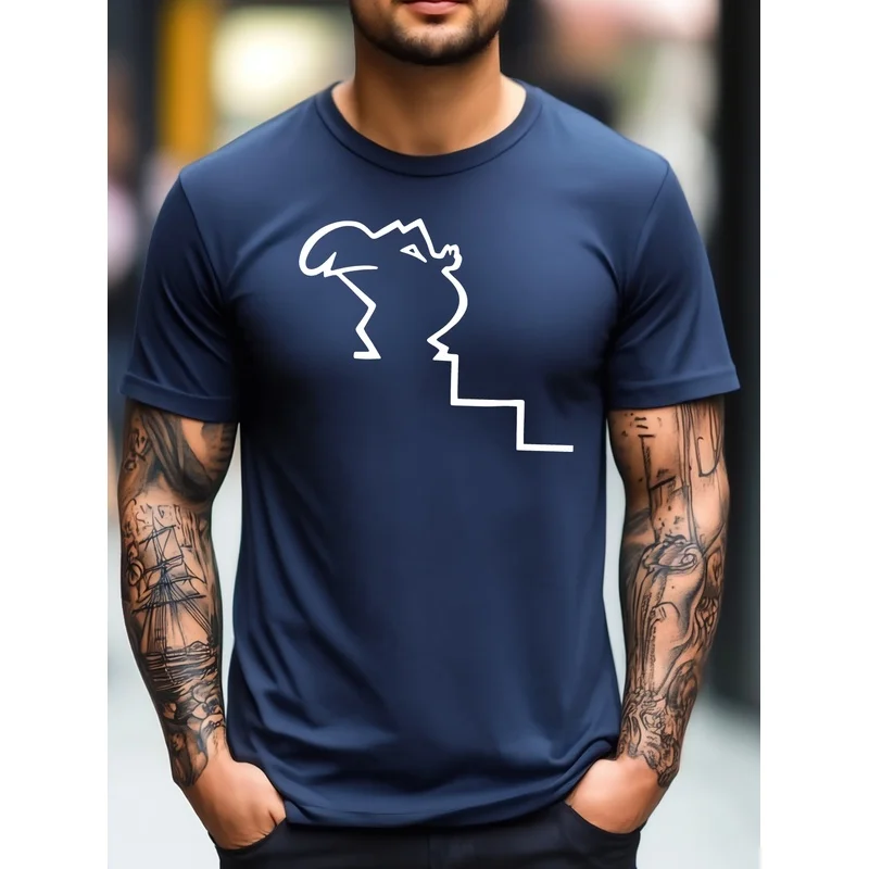 Men'S T-Shirt, New Men'S Summer Short-Sleeve 