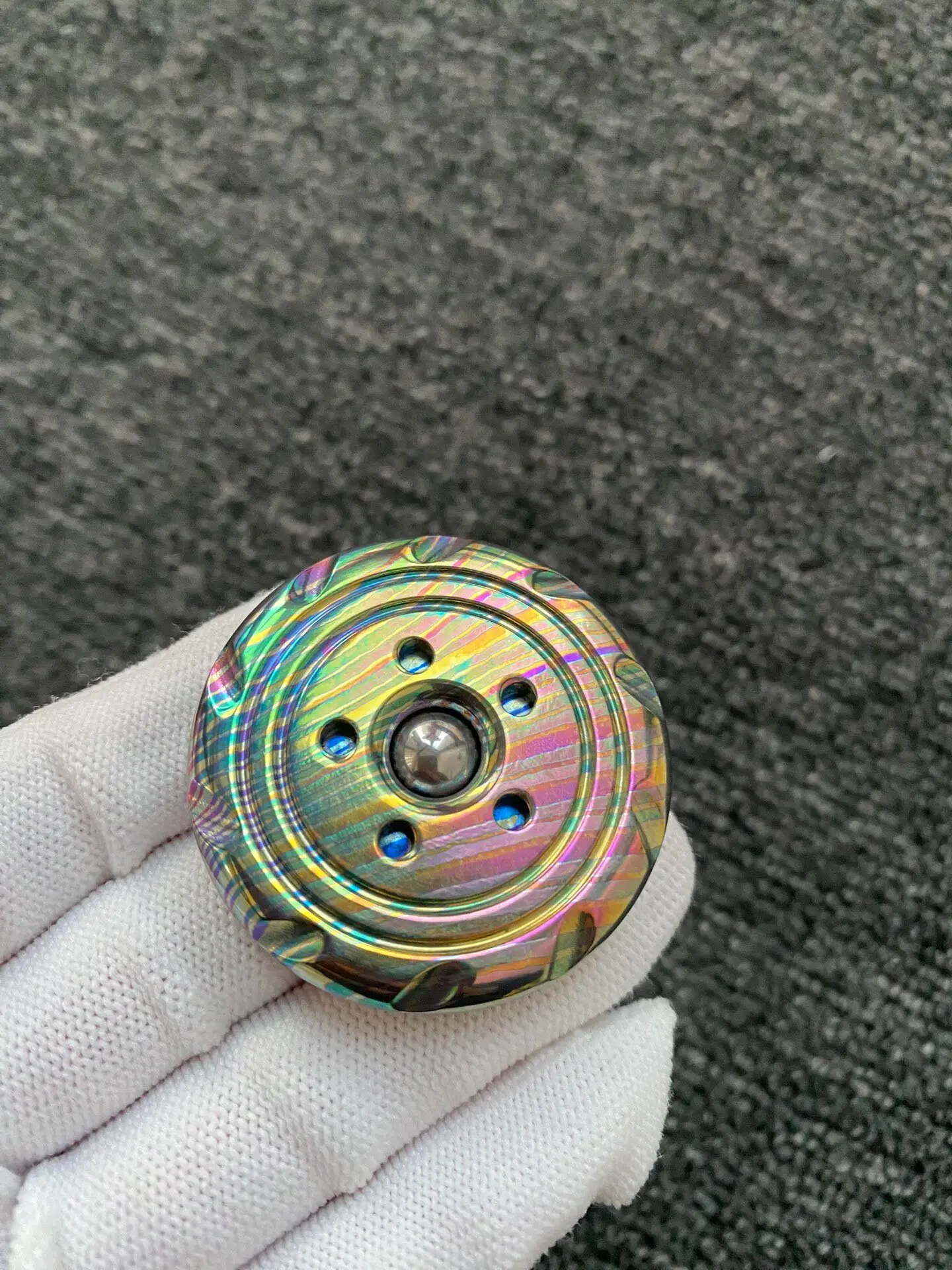 PY Indecent Eye, Titanium Horse PPB edc Desktop Decoration