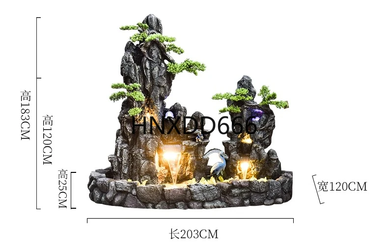 

Large rockery flowing water fountain water landscape ornament