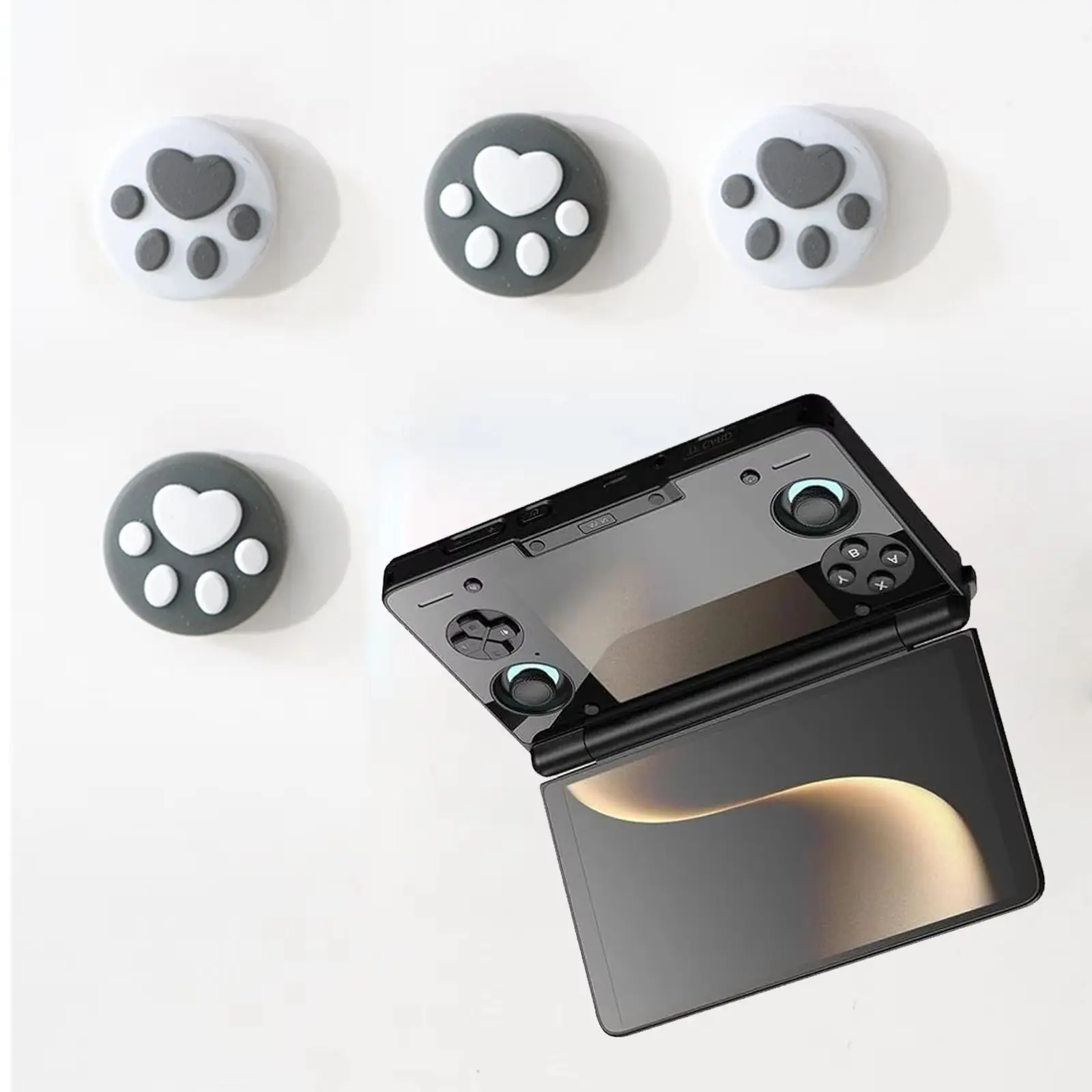 

4pcs Silicone Joystick Caps for AYN Thor Gaming Console