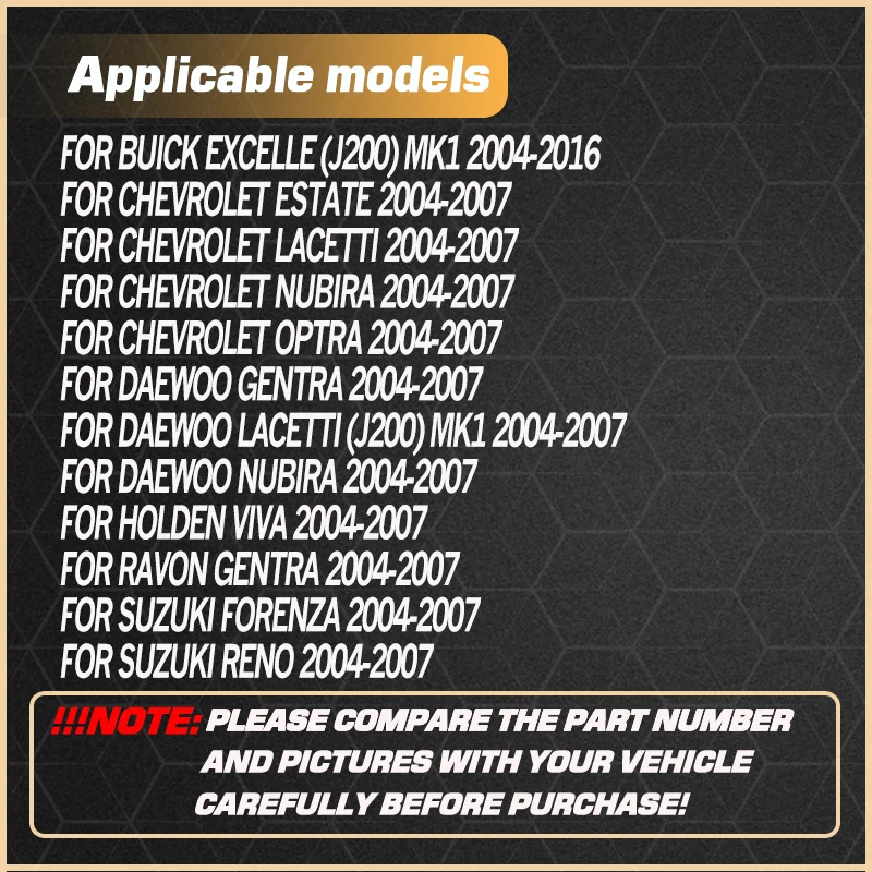 Interruptor de janela elétrica para Buick Excelle Chevrolet Estate Lacetti Nubira Optra Daewoo Gentra Lacetti Nubira Holden Viva 96418302