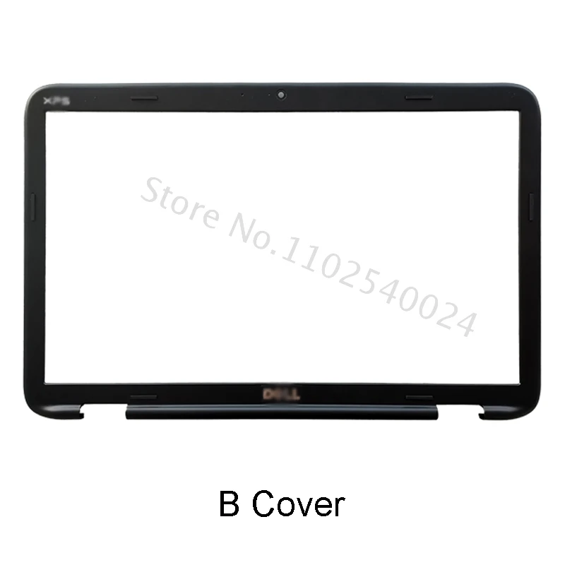 Imagem -03 - Laptop Lcd Tampa Traseira Superior para Dell Xps 15 L502x Série L501x Moldura Frontal Palmrest Caixa Inferior Superior Tampa Traseira a b c d Shell Novo