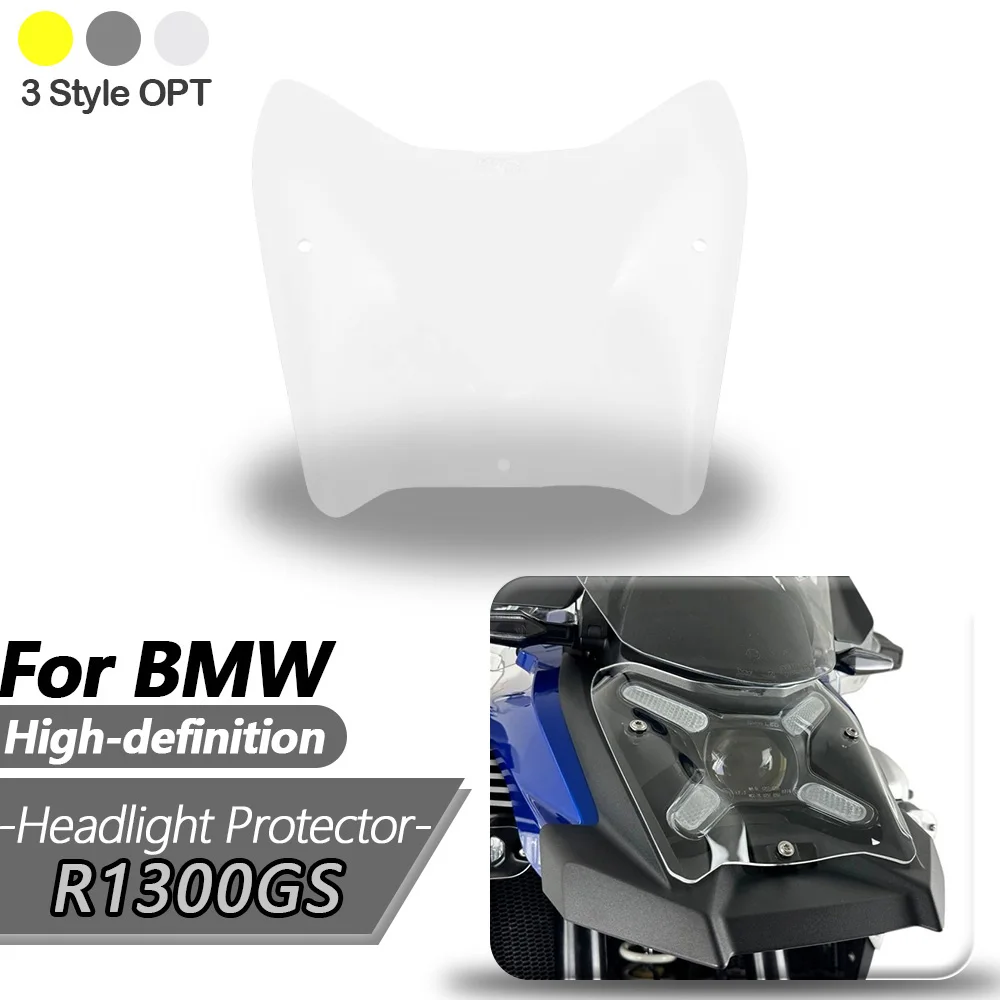 For BMW R1300GS ADV Motorcycle Accessories Headlight Protective Cover R1300GS High-definition bright Protection
