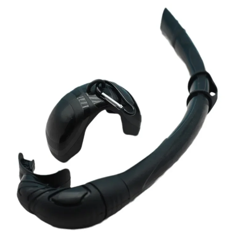 

Freediving Snorkel Liquid Silicone Foldable Wet Tube Freediving Fishing and Hunting