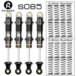 4Pcs Adjustable FULL METAL Shock Absorber For 2-4KG 1/10 RC MOA Shafty Crawler Car Rig S085 V2