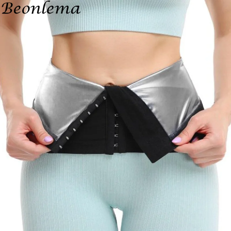 Beonlema Women Shapewear Sauna Sweat Slimming Belt Abdomen Reducing Girdles Woman Burn Fat Waist Trainer Corset