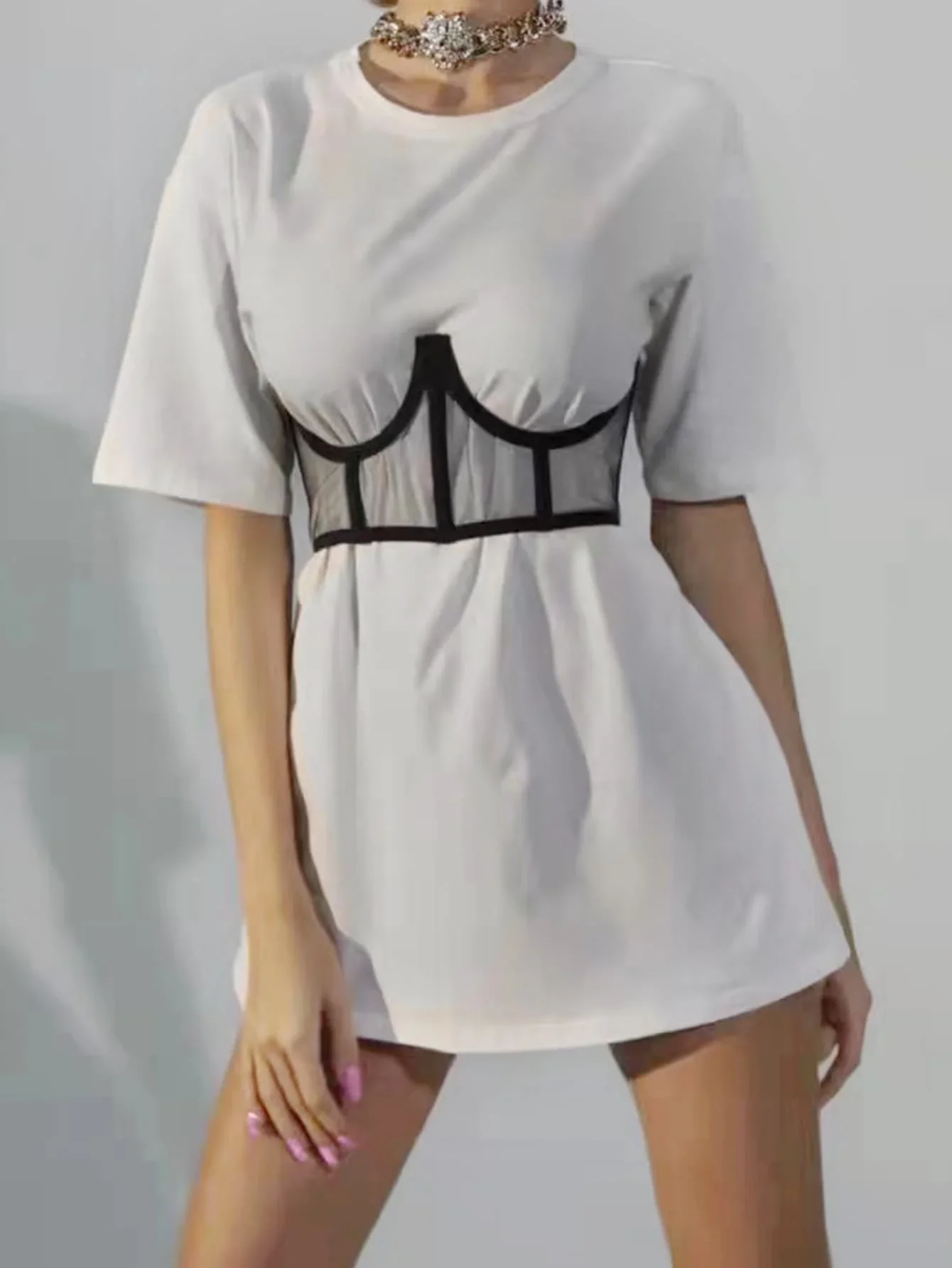 1-peca-material-de-organza-espartilho-sexy-feminino-charmoso-peito-curto-cinching-cintura-larga-gravata-borboleta-acessorios-de-vestido