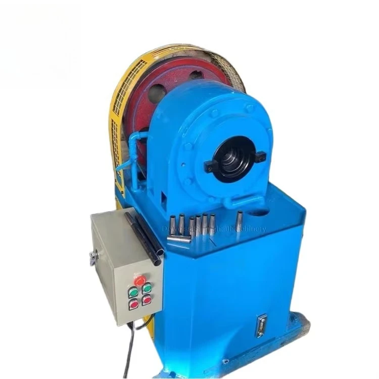 Automatic Tapering Steel and Aluminum Pipe Shaping End Machine Conical Shape Shrinking Machine with End Forming Services
