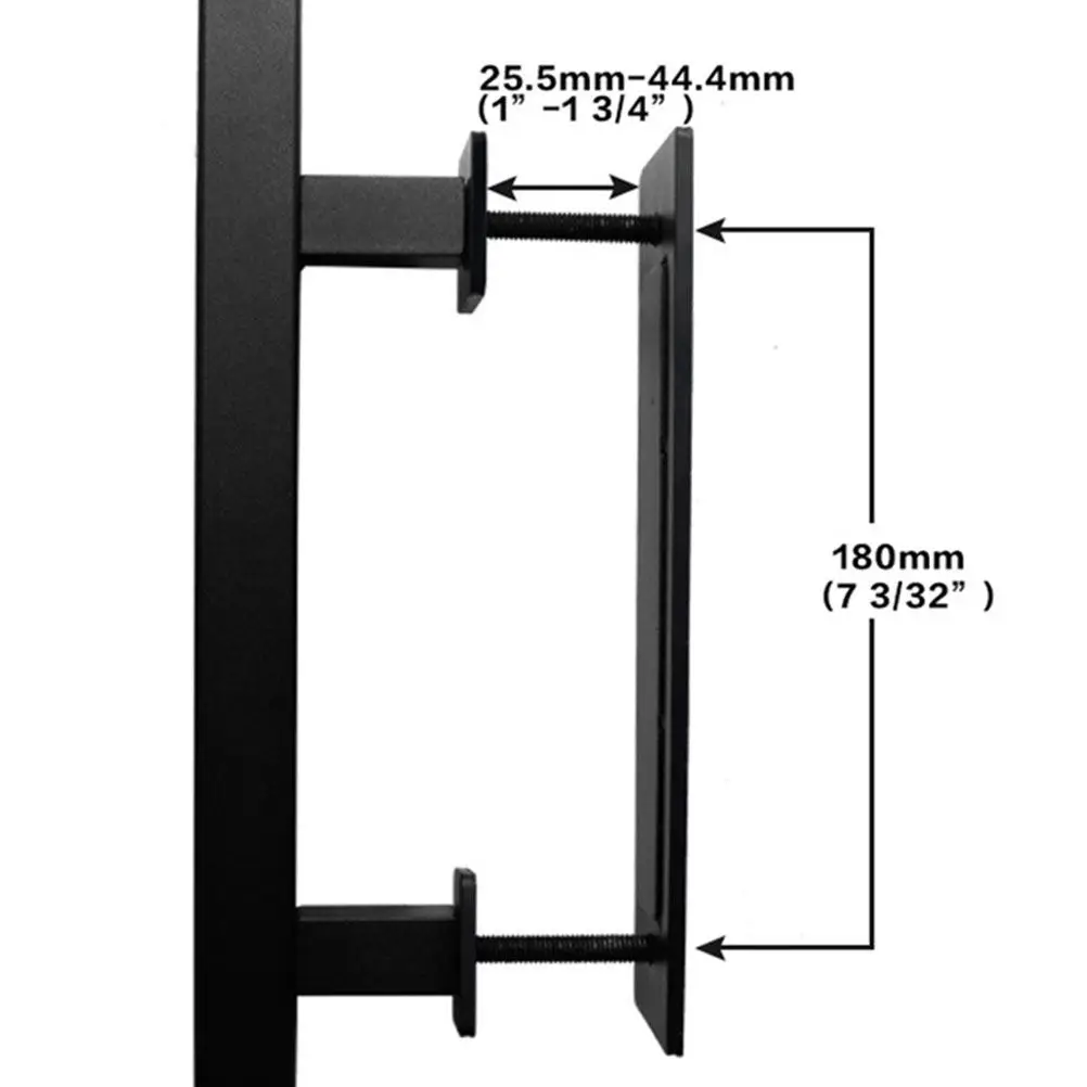 

1Pcs Carbon Steel Door Handle Premium Heavy Duty for Barn Gates Granaries Outbuildings Strong Load Bearing Secure Grip Finish