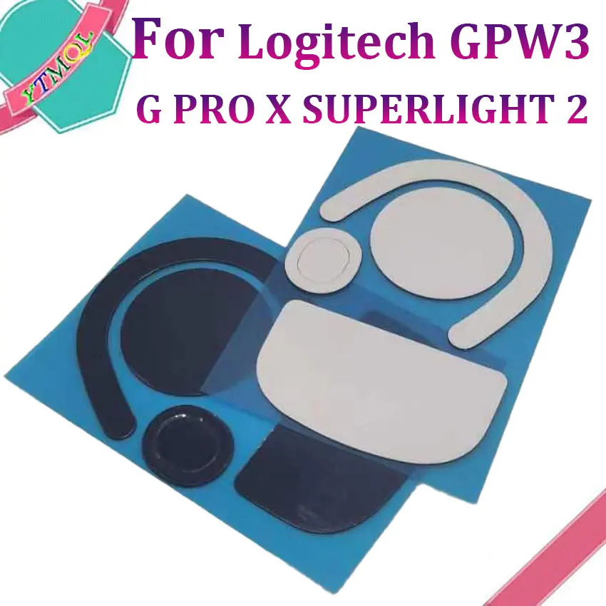 20-100set Free Shipping for logitech GPW3 G PRO X SUPERLIGHT 2 Mouse Glides New Esports Mouse Skates Feet connector