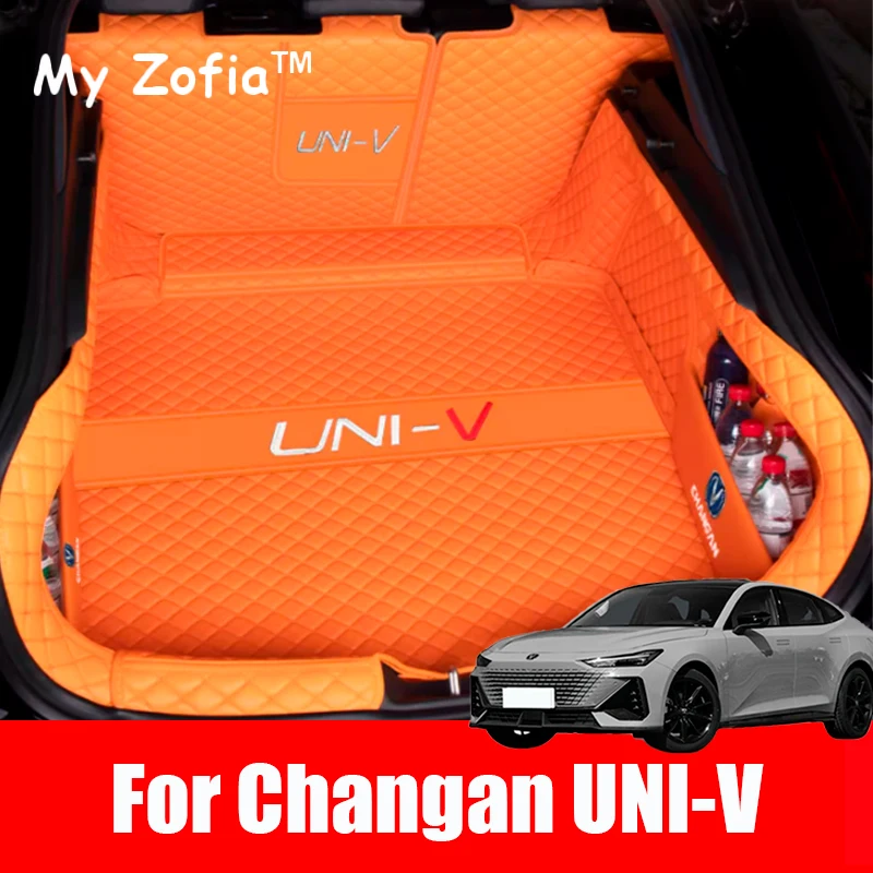 For Changan UNIV UNI-V 2023 2024 2025 Car Trunk Mats Trunk Protector Cover Pad Storage Bags Cargo Liner Car Interior Accessories