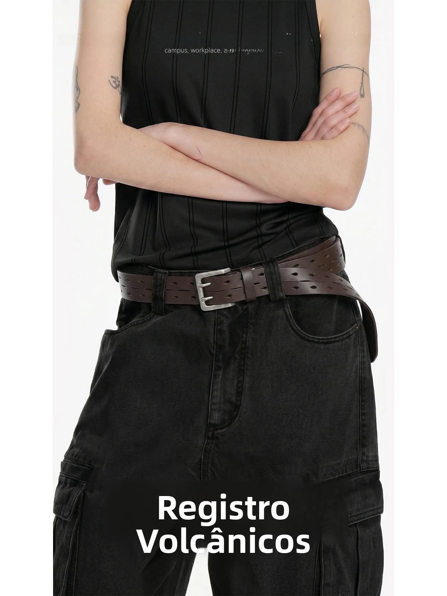 original-asymmetric-geometric-genuine-leather-wide-belt-double-button-cleanfit-belt-for-men-and-women-volcano-log-brand