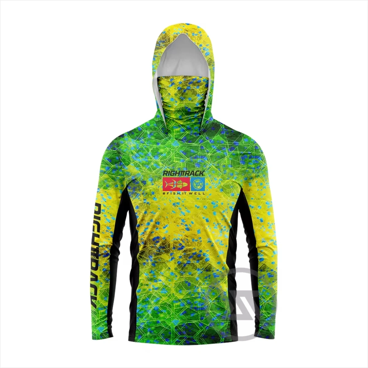 

Мужская маска с капюшоном, одежда для рыбалки, защита от ультрафиолета UPF50+, защита от солнца, одежда для пешего туризма, кемпинга, ПРАВАТРАК