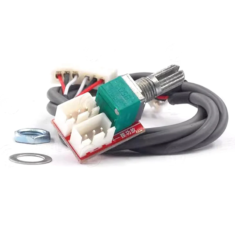 DIY Audio Amplifier Board, Volume Potentiometer duplex 50K Adapter Plate and 300mm Shielded Cable Pack.