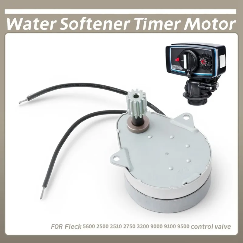 LLCS - Peça de Substituição do Motor do Temporizador para Fleck 5600 2500 2510 2750 9000 9100 9500 3200 3210 - Válvula de Controle 18743-1 13400 18743