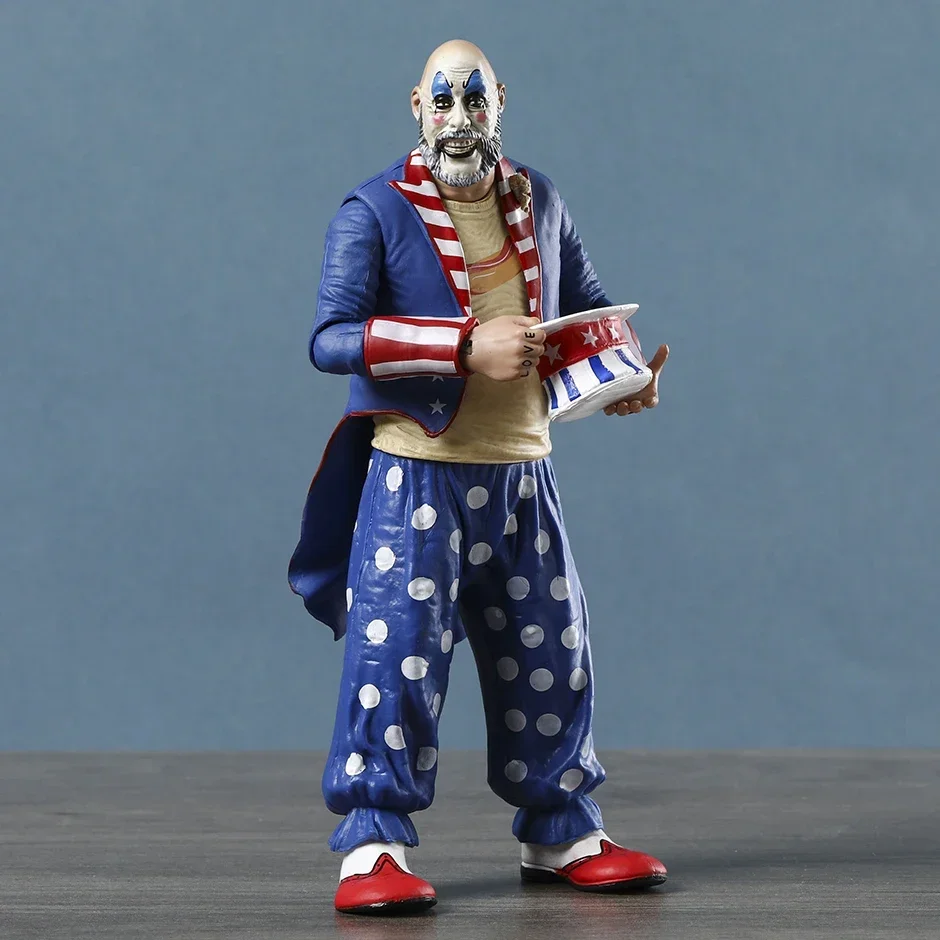 NECA House of 1000 Corpses Otis Driftwood / Captain Spaulding Collectible Action Figure Model Doll Toy Figurals Brinquedos