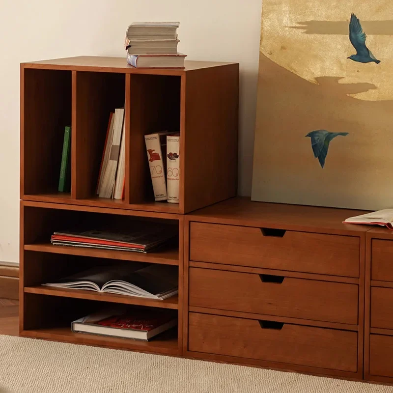 Stacked modular cabinets, bedside tables, TV dining side cabinets
