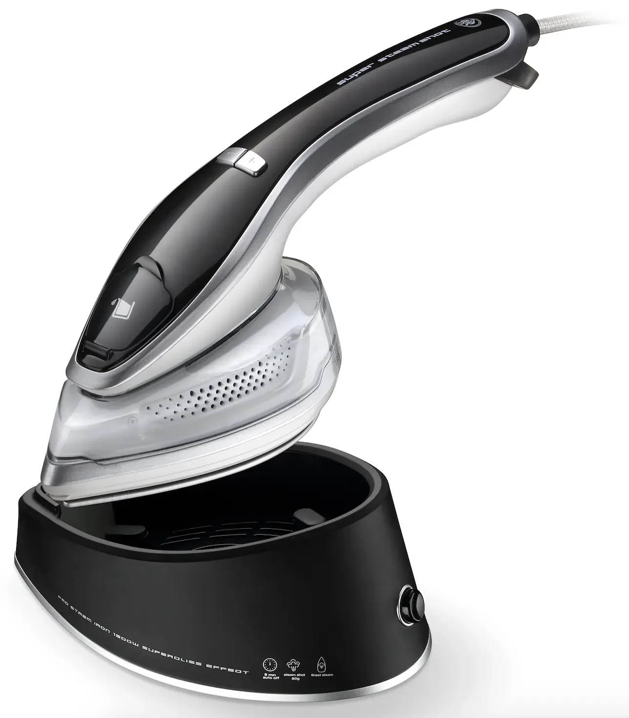 Travel Portable  Electric Irons Clothes Steamer Electric Iron  vapor Dual Steam Travel Iron  Garment Steamer with  LED  Display