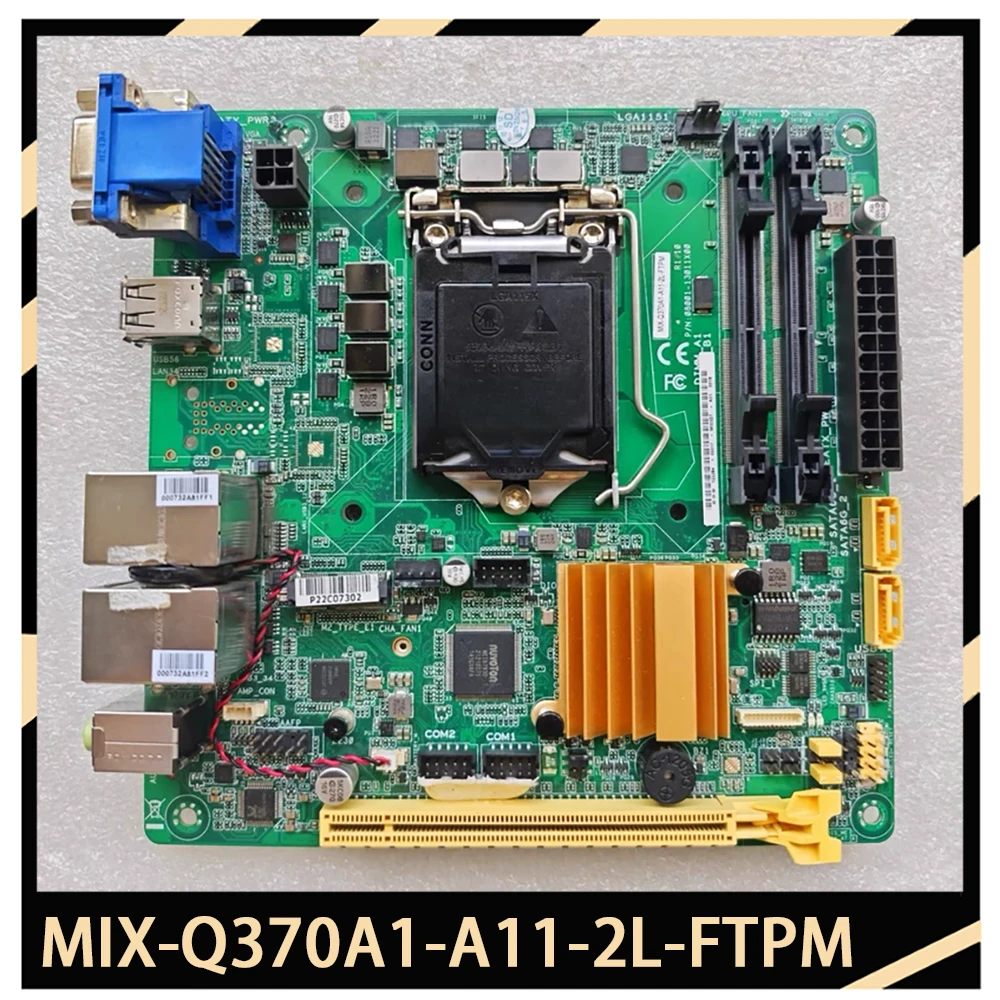 

MIX-Q370A1-A11-2L-FTPM Материнская плата промышленного управления P/N08001-13011X00