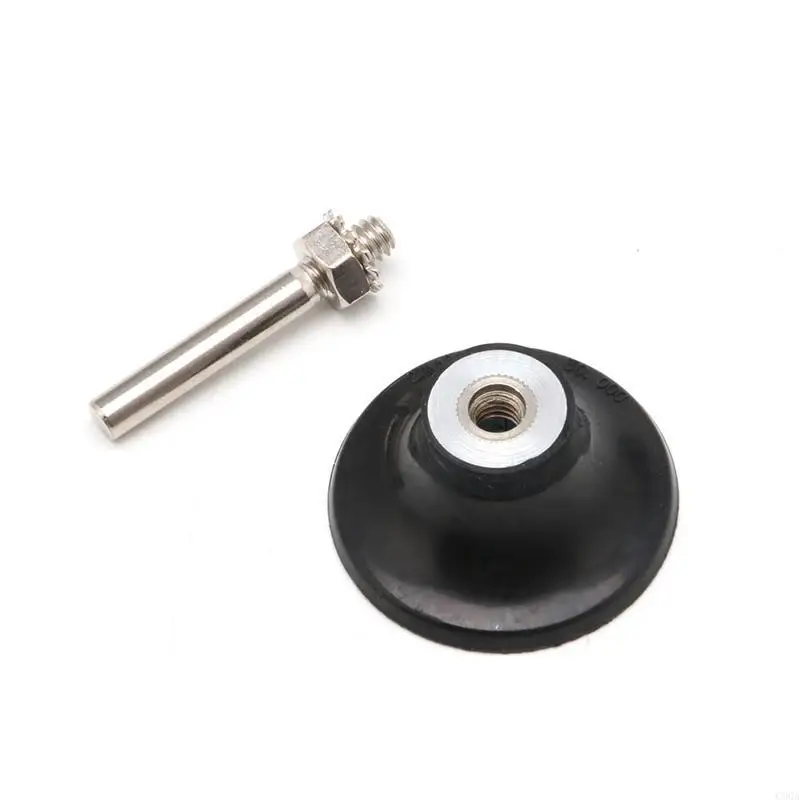 C90A 2" Sanding Discs Holder & 1/4'' Shank For Rotary for 3M Roloc Discs Pad New