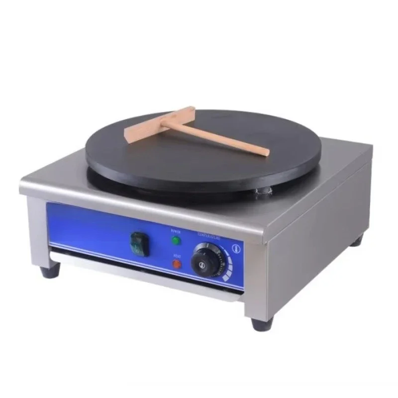 110 v 400mm Commercial Stainless Steel Electric 1 Head Crepe Machine Pancake Machine