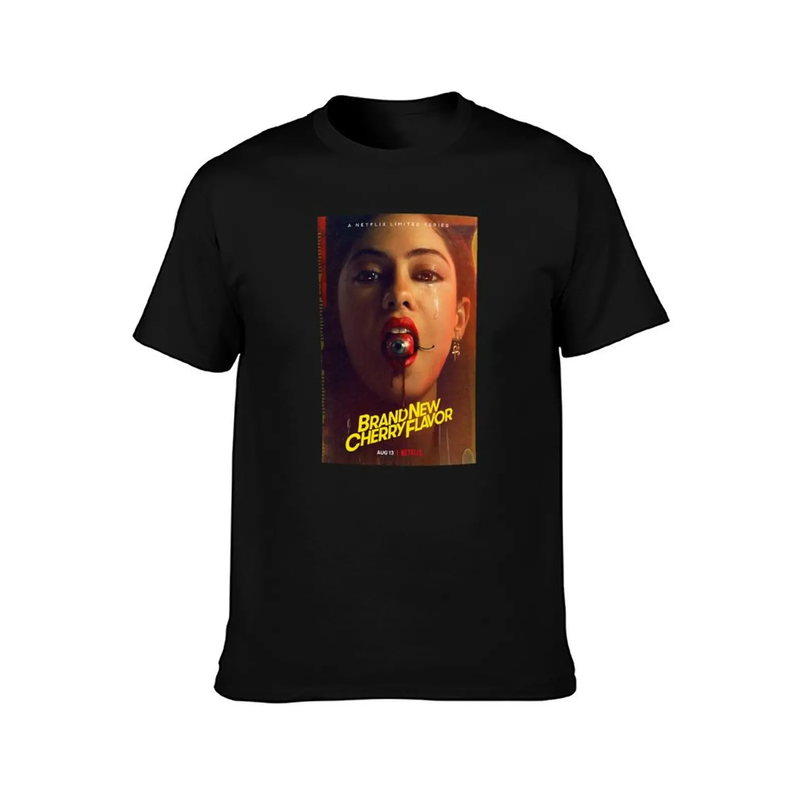Brand new cherry flavor 1 T-Shirt Big Size Simple T-Shirt