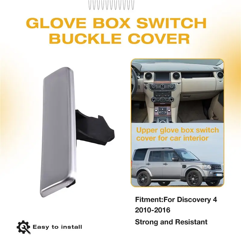 L10A Upper Glove Box Interior Switch Buckle Cover LR061582 For Land Rover Discovery 4 LR4 2010-2016 Car Accessories