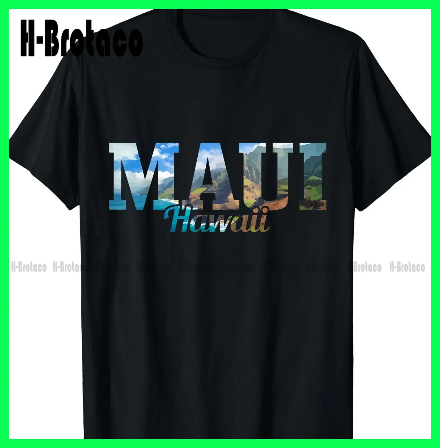 Maui Hawaii Hawaiian Islands Surf Surfing Surfer Gift T-Shirt S-5XL mens white tee shirts Custom Gift Xs-5Xl Streetwear