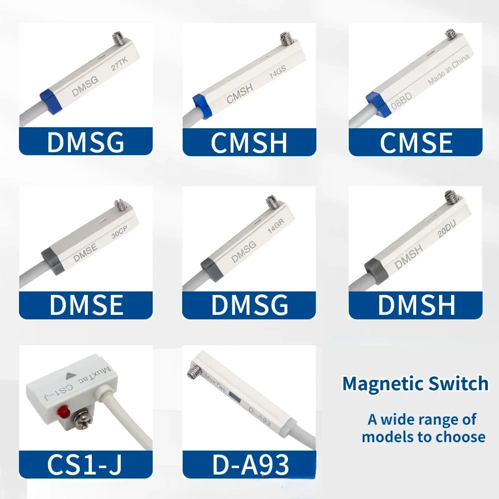 CS1-J-G Pneumatic Magnetic Switch CMSG Cylinder Sensing Magnetic  DMSH CMSJ Proximity Switch Sensor D-A93 D-C73 A93L C73L