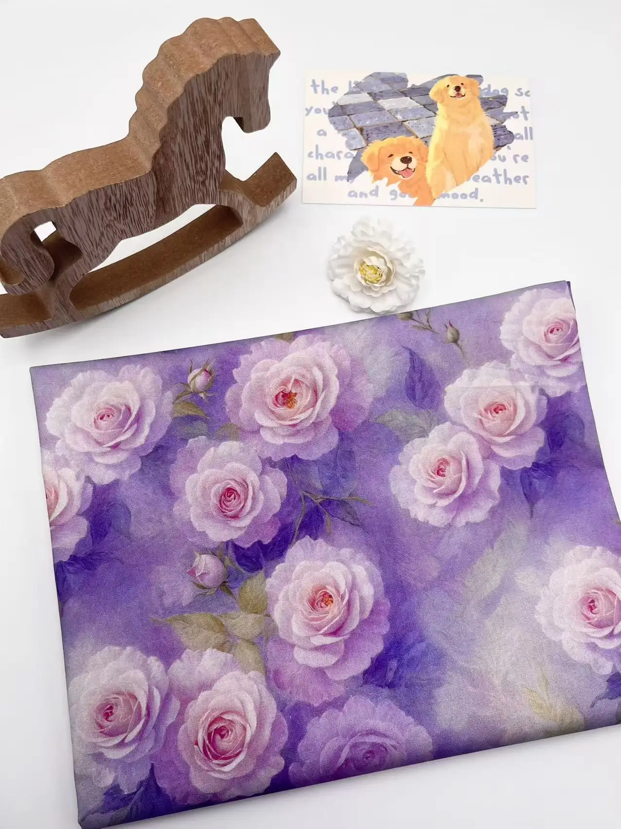 

Ткань хлопковая 778 Numbered Rose Digital, 20 штук, полотняное переплетение, цена за метр, ширина в метре, для рукоделия и пошива одежды