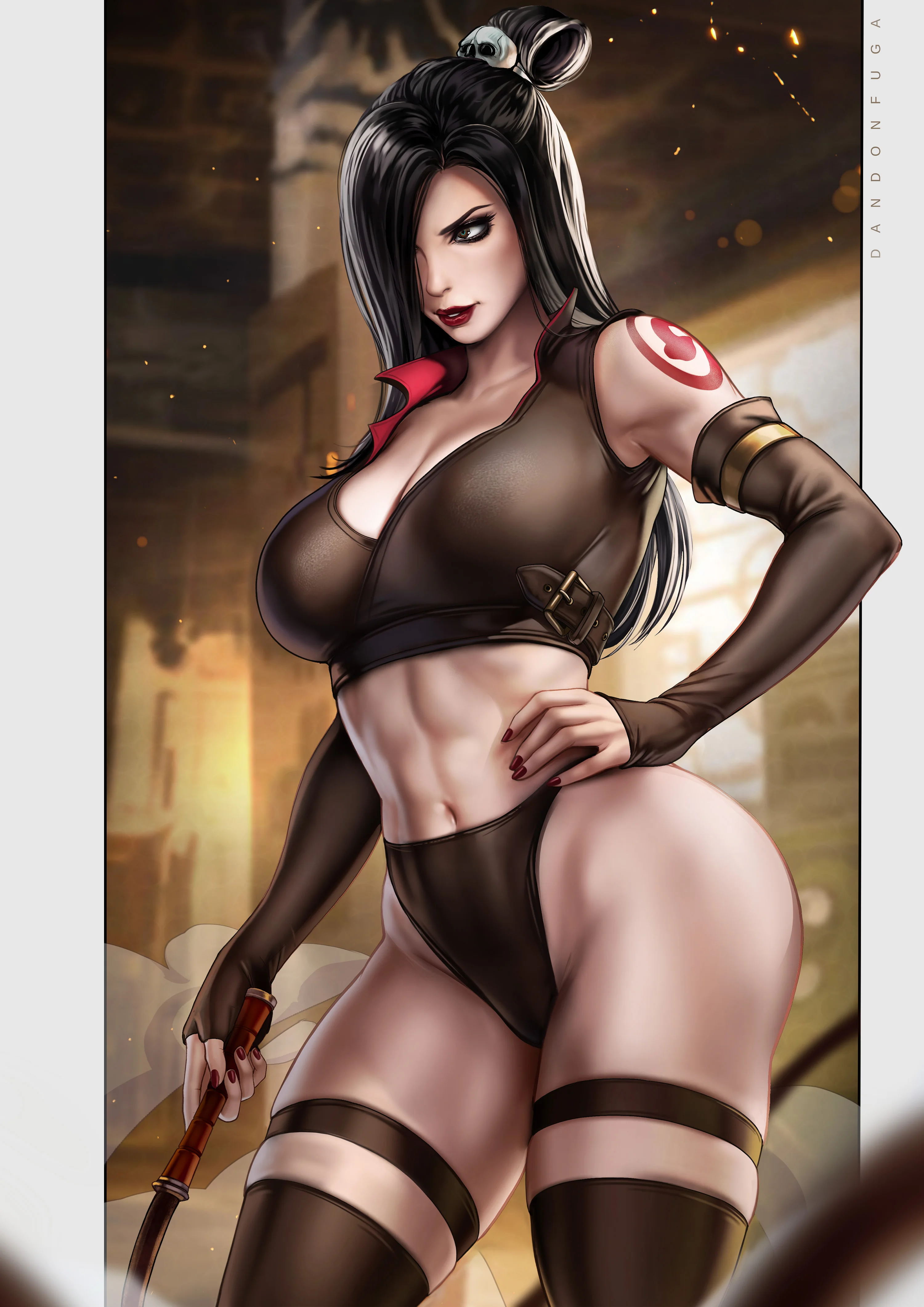 June Avatar Big Boobs Character Anime Sexy Naked Girls Print Canvas HD Manga Poster Living Room Bedroom Handing Picture NSFW