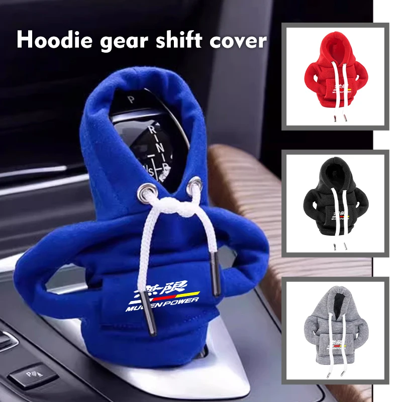 Car Hoodie Styling Gear Shift Manual Handle Sweatshirt Accessories For Honda Mugen Vezel Accord Fit City Legend CRV Insight