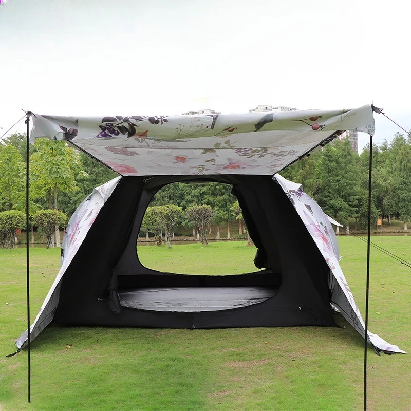 

Large luxury, large space, folding rainproof tunnel tent, camping tent