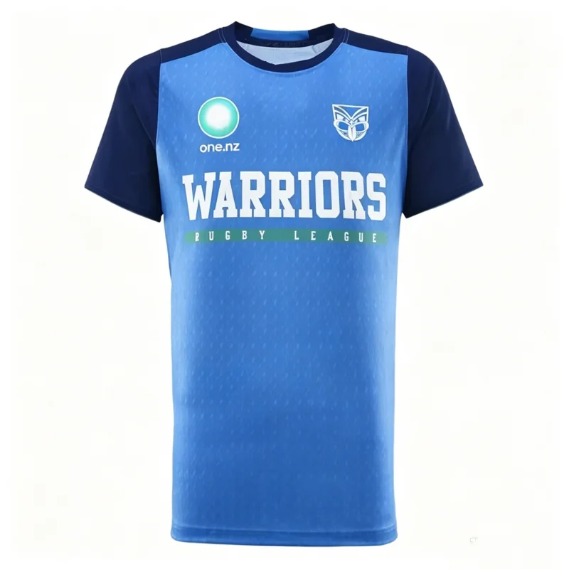 2026 NZ Warriors NRL Jersey 3D Printed T-shirt Casual Quick Drying Daily and Training Style Short Sleeved Shirt Family Kids Tees