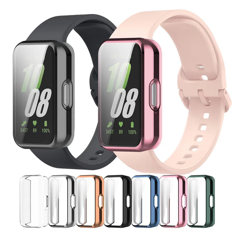 Soft TPU Case Glass For Samsung Galaxy Fit 3 Screen Protector Bumper Shell for Samsung Galaxy Fit3 Smartwatch Cover Accessories image 6