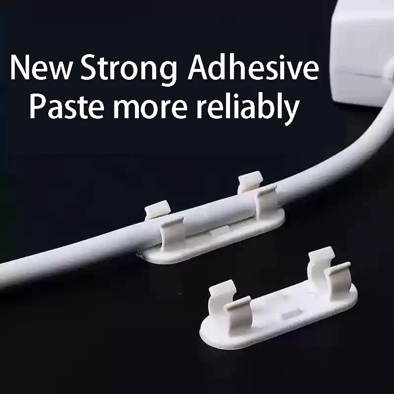 مشبك تثبيت سلكي غير مثقوب، قابس وكابل شريطي ذاتي اللصق، فرز كابل الشبكة، جهاز التخزين والتثبيت #6