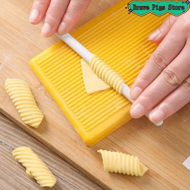 [HM]3Pcs Multifunctional Pasta Tools DIY Spaghetti Macaroni Maker Pasta Noodle Machine Making Planchette For Kitchen Gadget[HM]