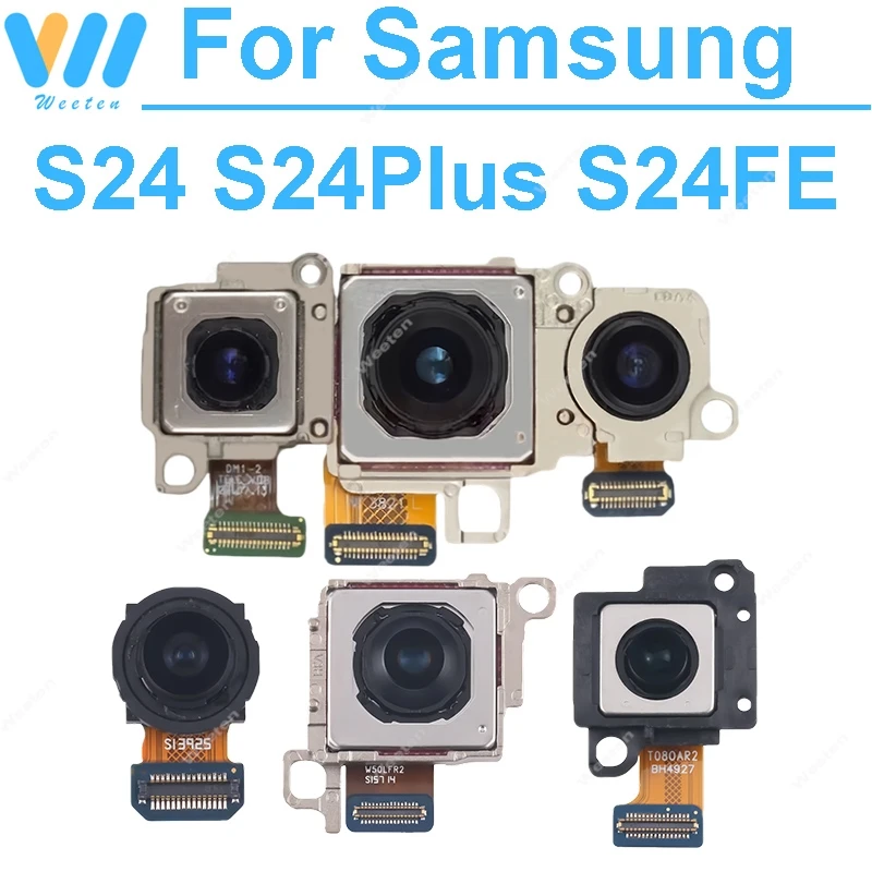 

Для Samsung Galaxy S24 S24+ S24FE S921 S926 S721: гибкий шлейф фронтальной камеры и модуль основной задней камеры (восстановленные запчасти)