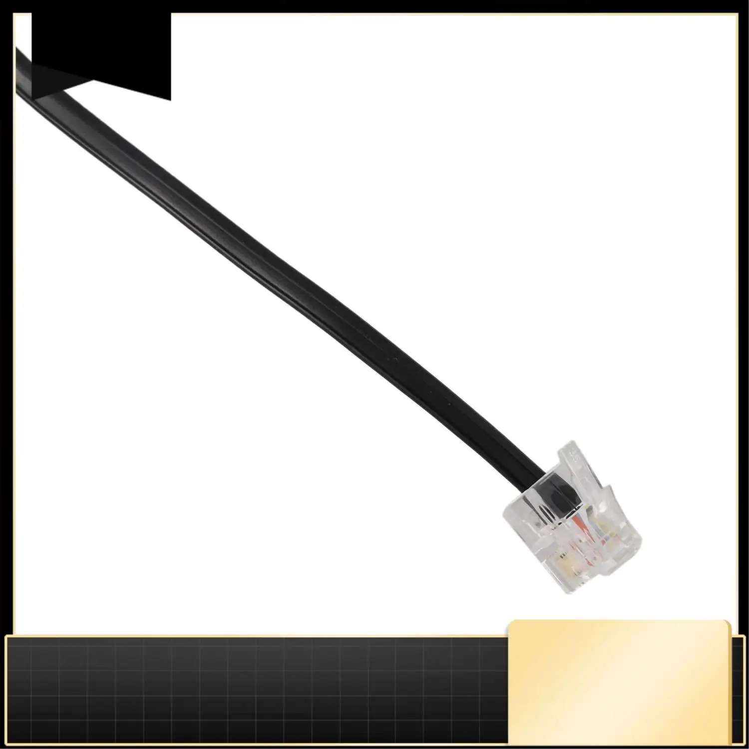 

N33R-RJ11 6P4C Telephone Cable Cord ADSL Modem